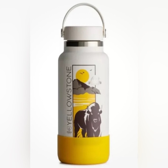 Hydro Flask Other - Hydro Flask Limited Edition 2022 Yellowstone 32oz Wide Mouth Bottle